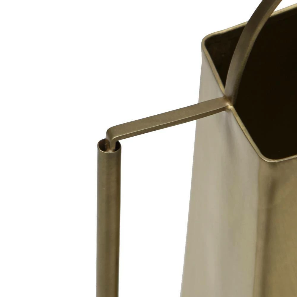 ACHLA DESIGNS 13 in. L Brushed Finished Solid Brass Elegant Modern Windowsill Watering Can - Image 4