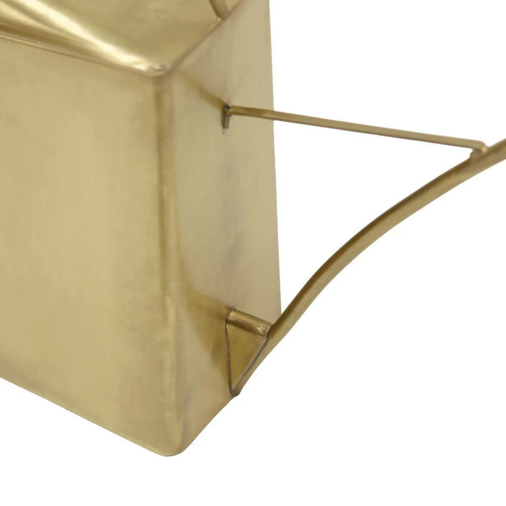 ACHLA DESIGNS 13 in. L Brushed Finished Solid Brass Elegant Modern Windowsill Watering Can - Image 3