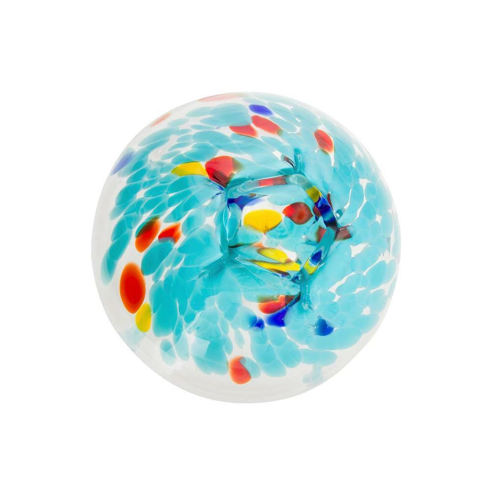 Alpine Corporation 33" Tall Outdoor Solar Globe Garden Stake with LED Lights, Multicolor - Image 10