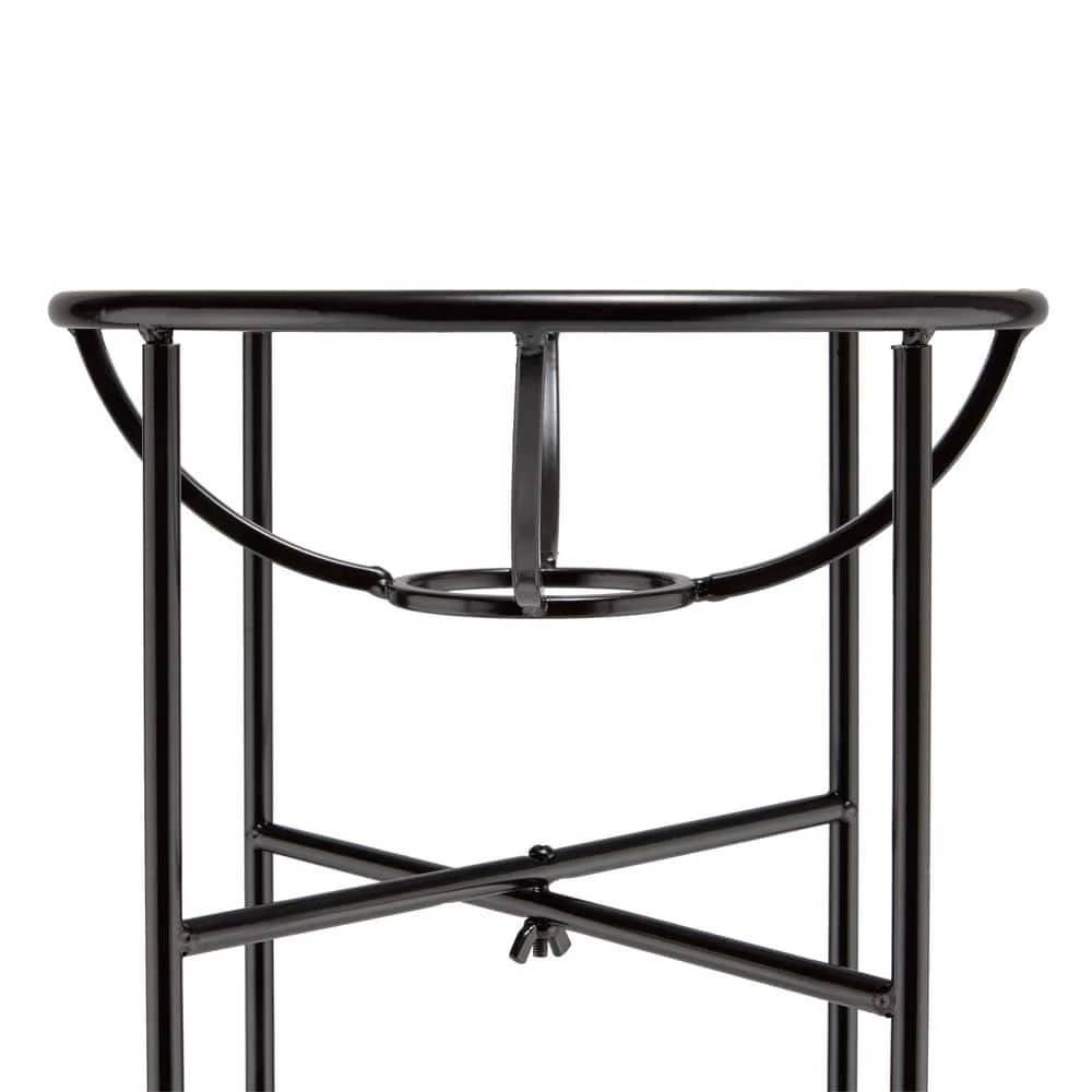 Alpine Corporation 24 in. Tall Indoor/Outdoor Metal Gazing Globe Display Stand - Image 10