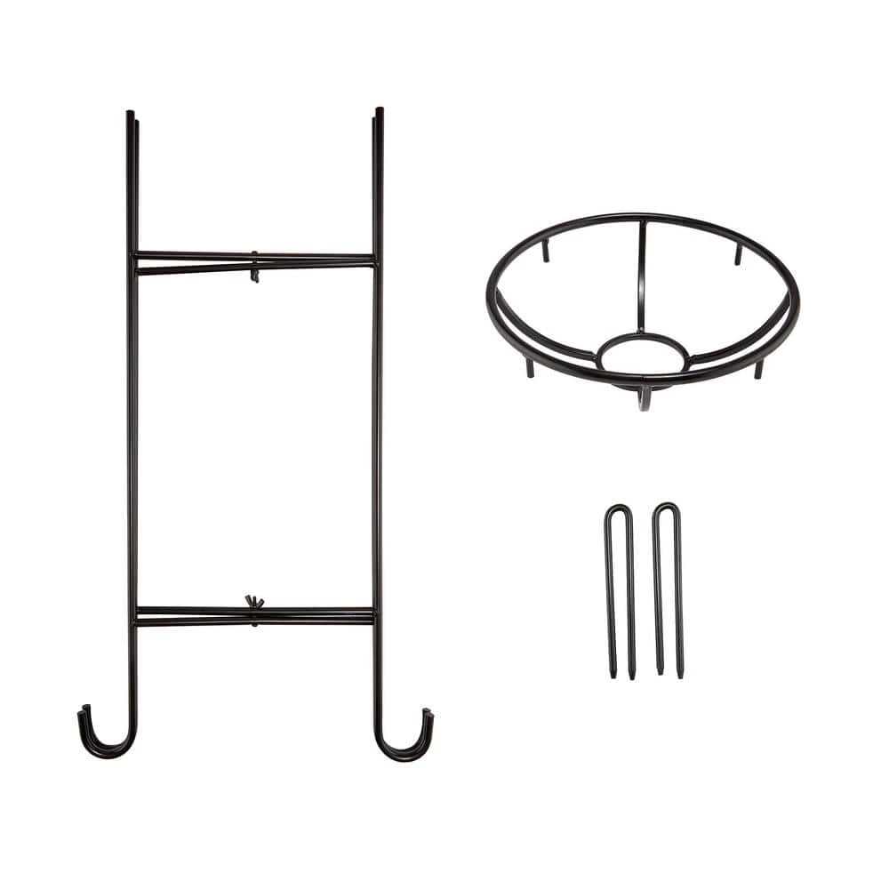 Alpine Corporation 24 in. Tall Indoor/Outdoor Metal Gazing Globe Display Stand - Image 12