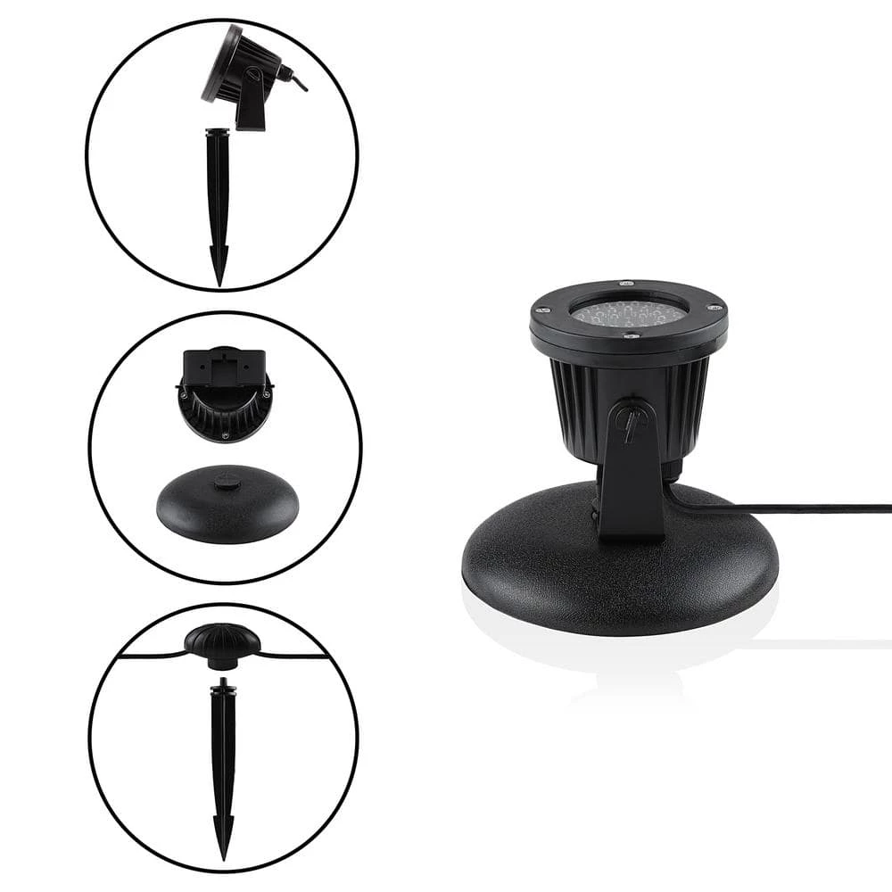 Alpine Corporation Outdoor 36 Count Pond or Garden Super Bright White LED Light with Transformer - Image 10