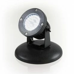 Alpine Corporation Outdoor 36 Count Pond or Garden Super Bright White LED Light with Transformer