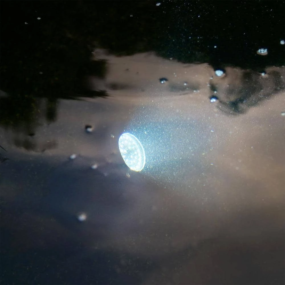 Alpine Corporation Outdoor 36 Count Pond or Garden Super Bright White LED Light with Transformer - Image 12