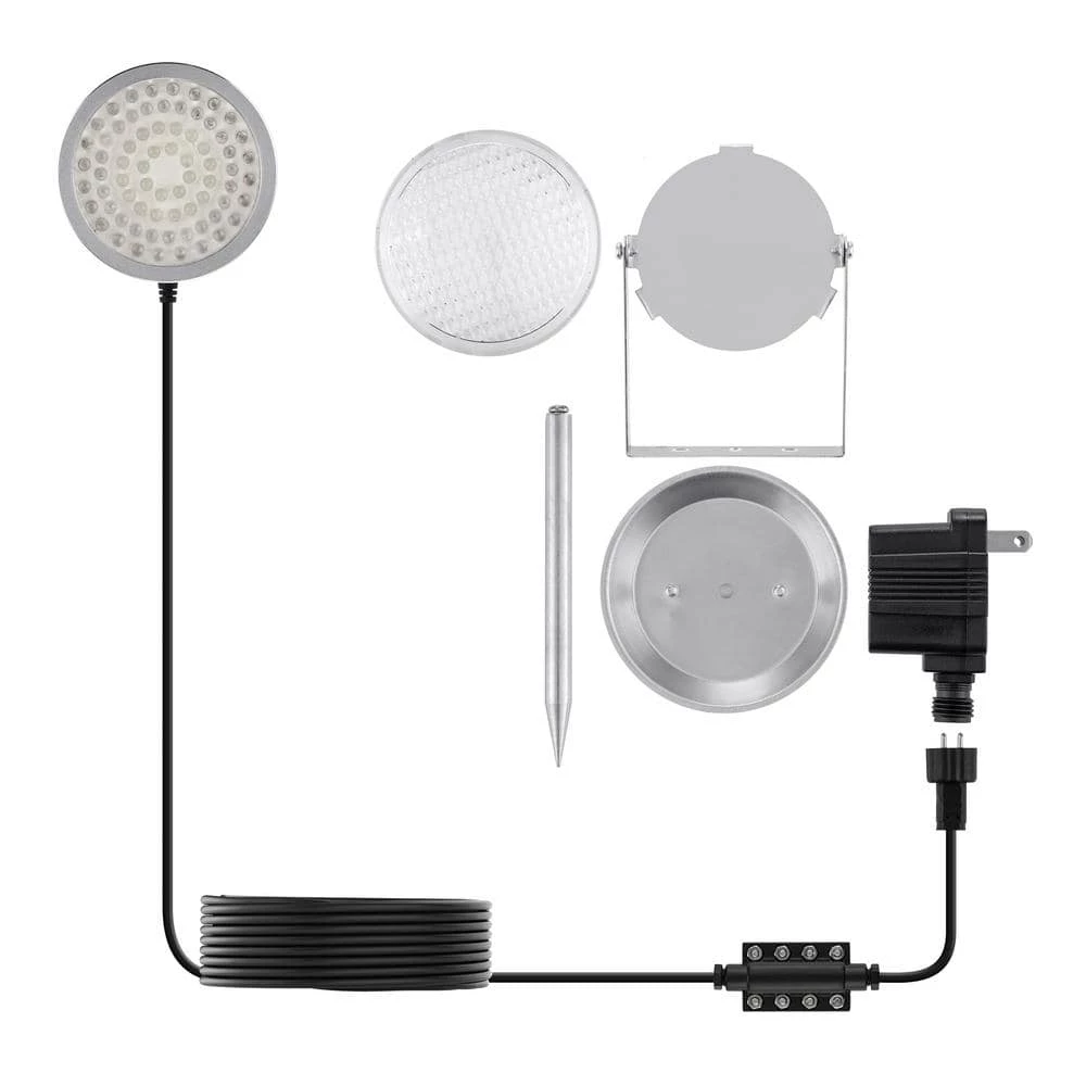 Alpine Corporation Outdoor 72 Count Super Bright LED Lights with Transformer and Inline Controller - Image 9