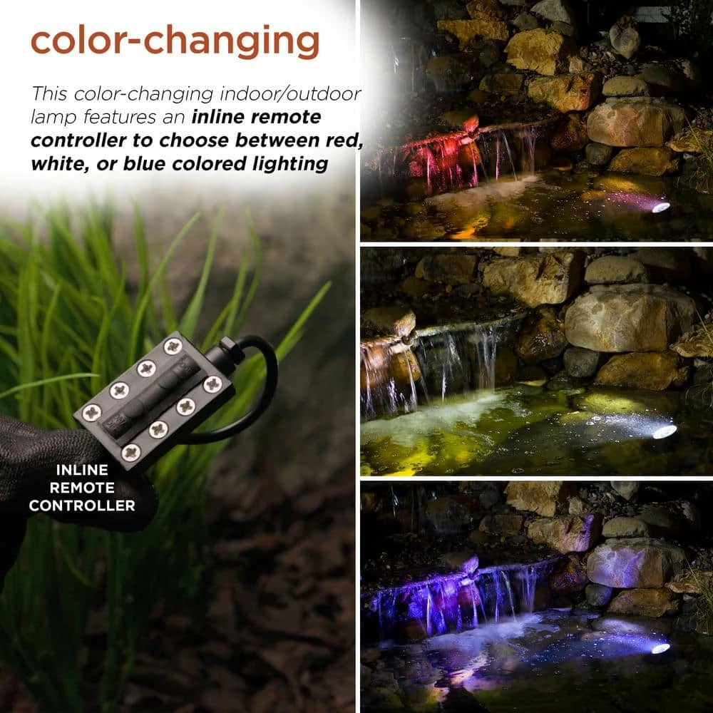 Alpine Corporation 8W Outdoor Pond 144 Super Bright LED Lights in 3 Colors with Controller - Image 7
