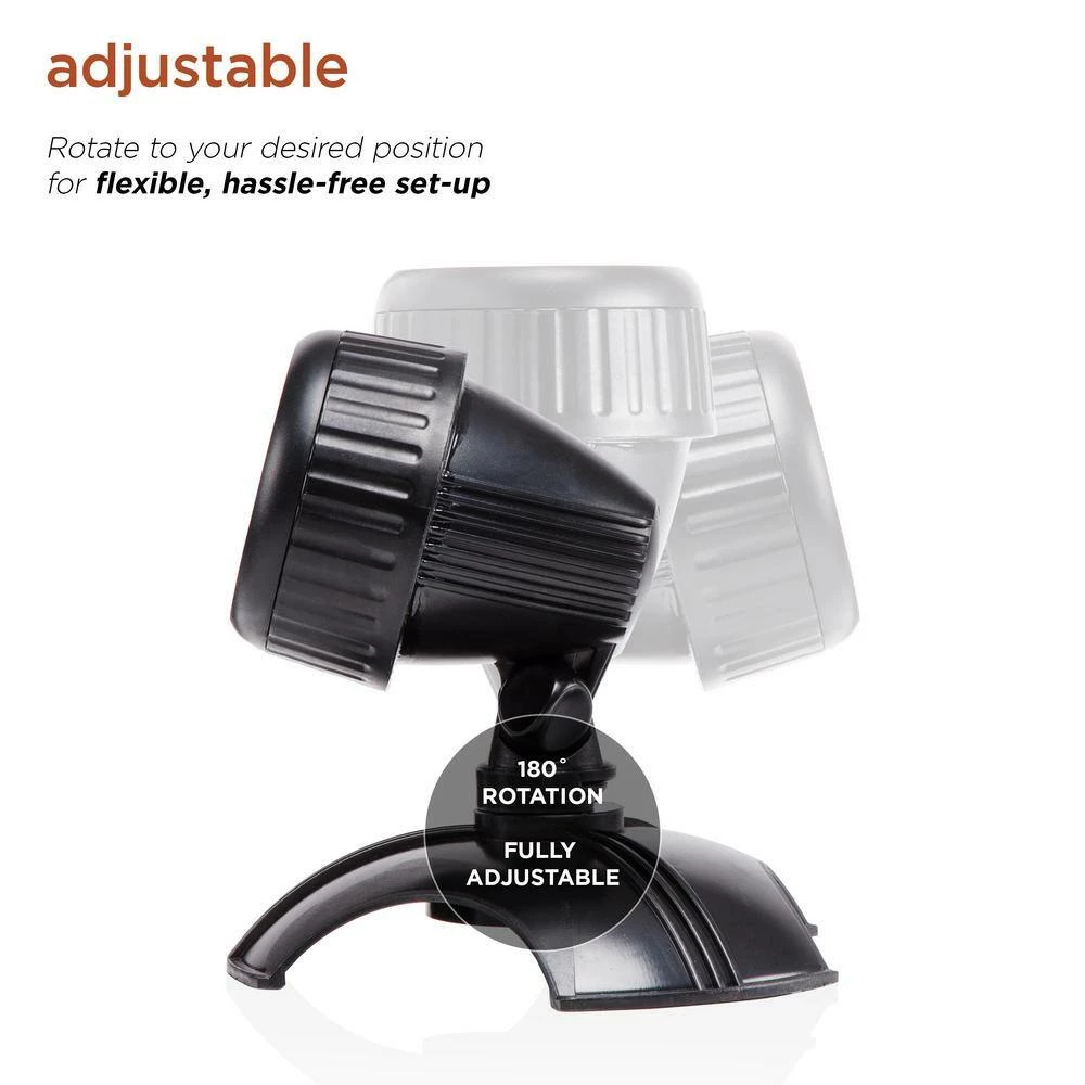 Alpine Corporation Set of 1 Warm White Outdoor with 3 LED Lights for Water Features and Garden - Image 5