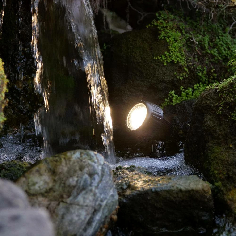 Alpine Corporation Set of 1 Warm White Outdoor with 3 LED Lights for Water Features and Garden - Image 12