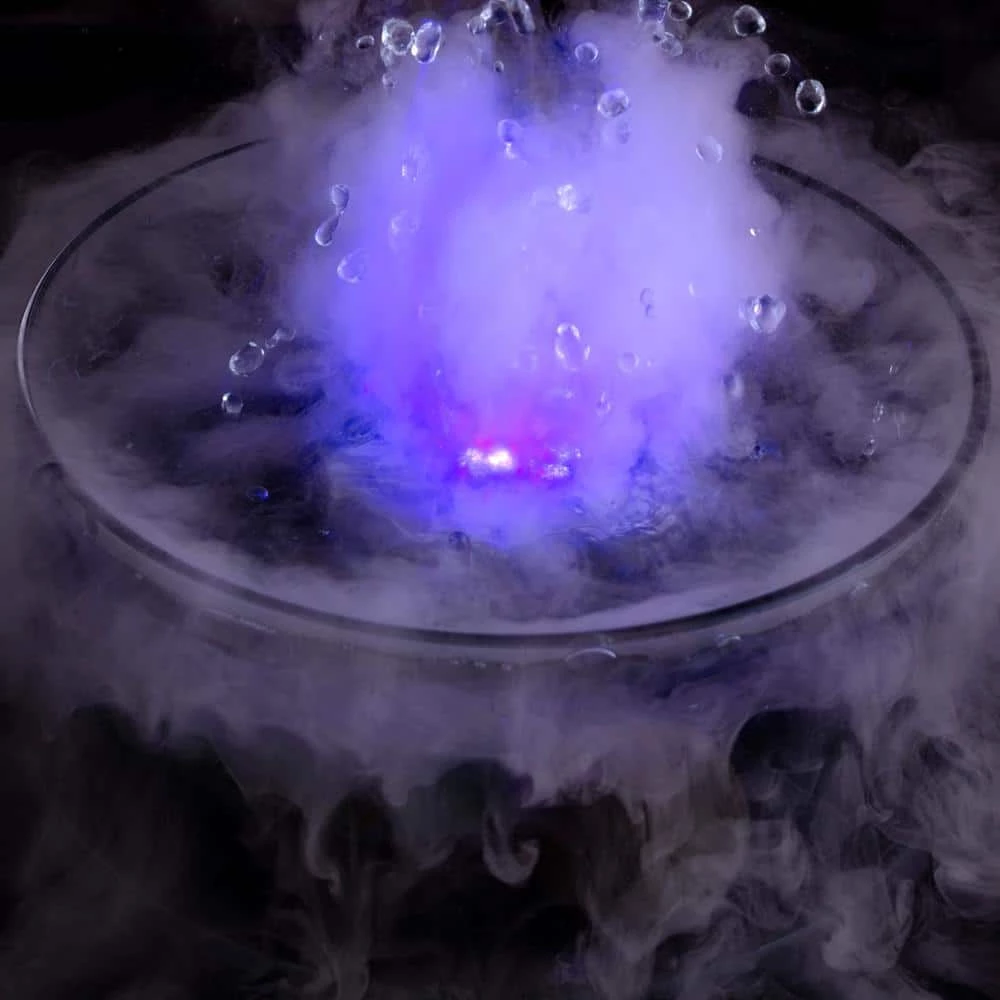 Alpine Corporation Super Power Pond Fogger with Floating Ring and LED Lights Outdoor Decor Accessory - Image 6