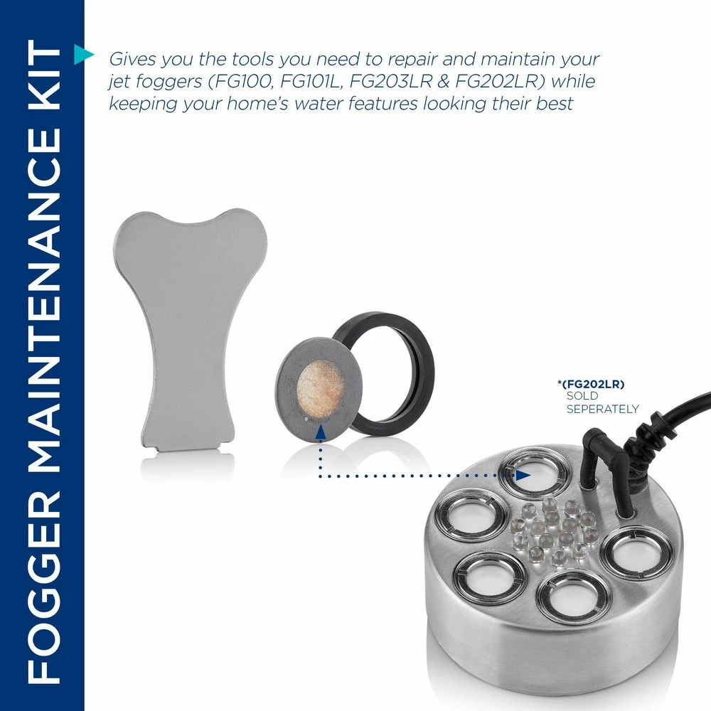 Alpine Corporation 20 mm Fogger/Mist Maker Disk Maintenance Kit for FG202LR/FG203LR Foggers - Image 3