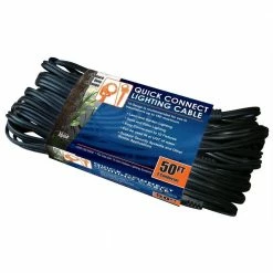 Alpine Corporation 10 Sockets Lighting Cable 50 ft. and 14 Gauge