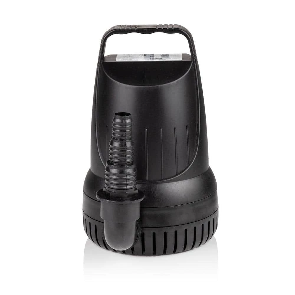 Alpine Corporation Hurricane Pump 1500 GPH with 33 Ft. Cord for Ponds, Fountains, and Waterfalls - Image 9