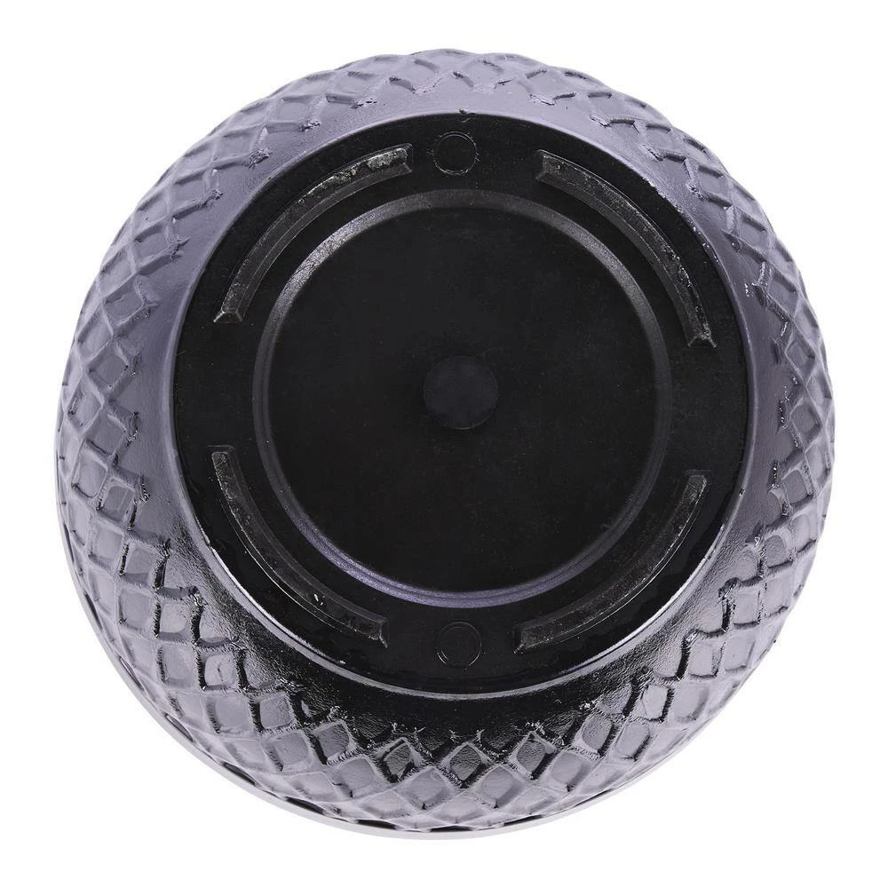 Alpine Corporation Black Indoor/Outdoor Stone-Look Resin Planters with Drainage Holes (Set of 2) - Image 11