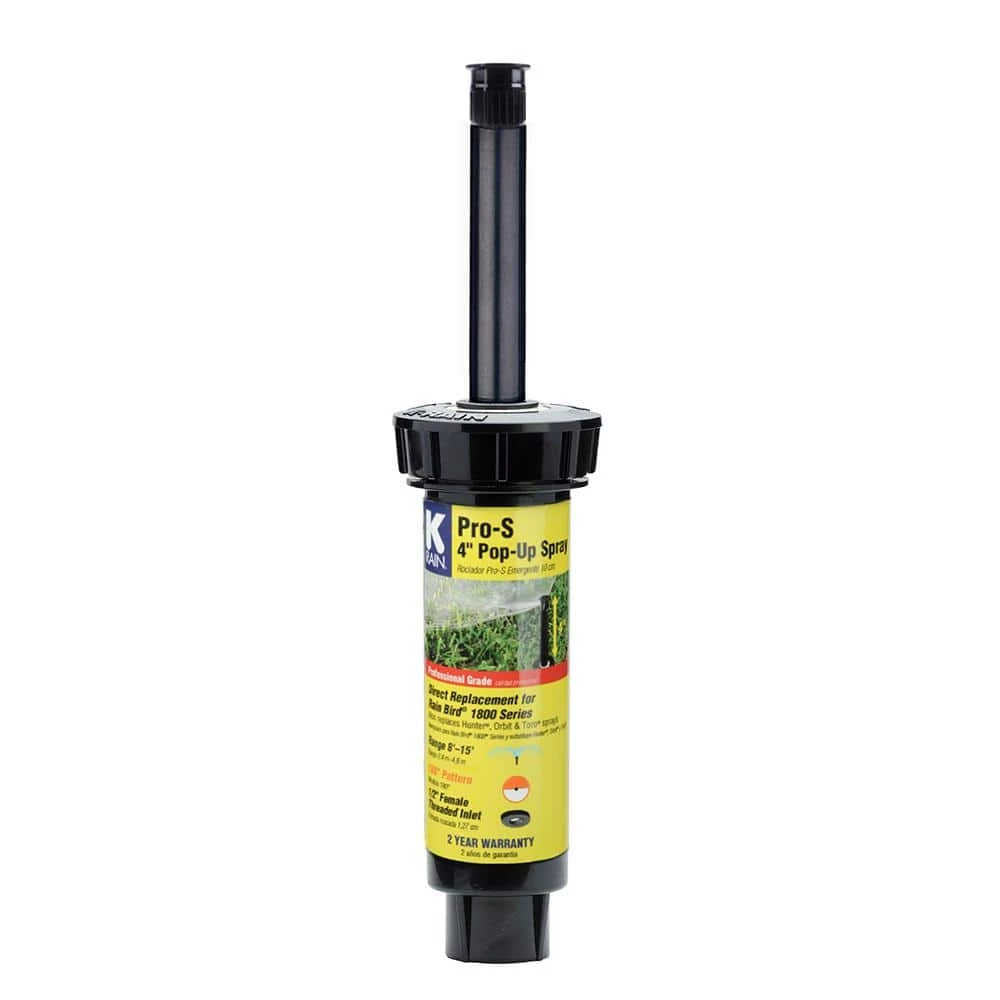 K-Rain PRO-S 4 in. Half Pattern Pop-Up Sprinkler - Image 2