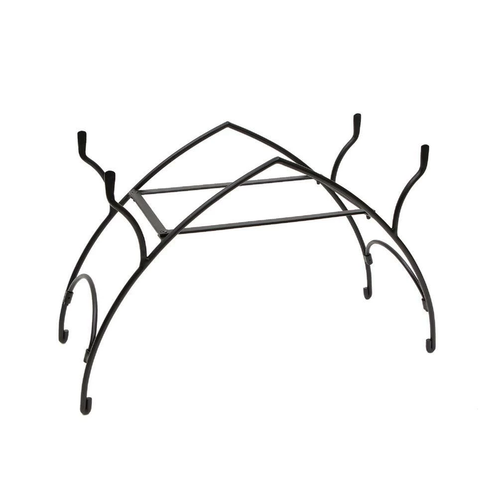 ACHLA DESIGNS 35.25 in. L Rectangular Cape Cod White Galvanized Steel Indoor Outdoor Large Flower Box w/Black Wrought Iron Bella Stand - Image 4