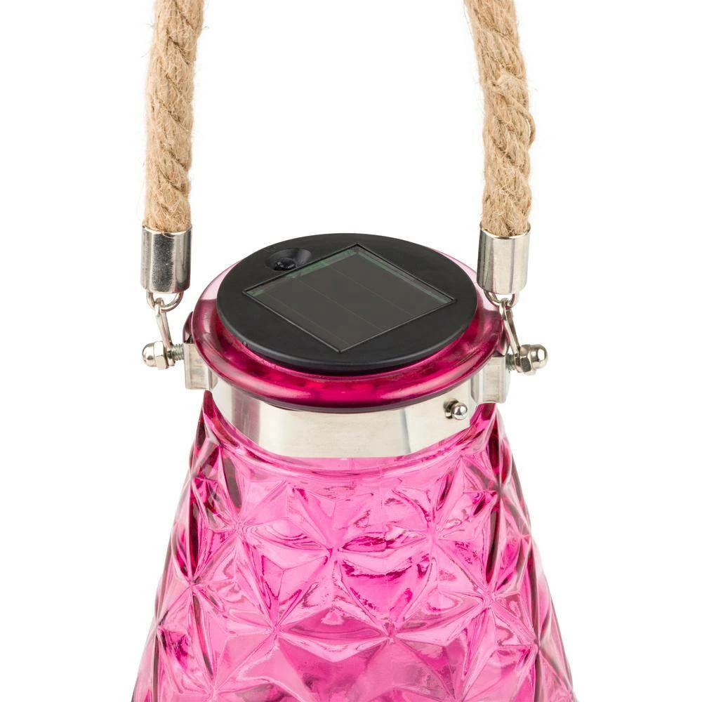 Alpine Corporation 7 in. Tall Solar Pink LED Wasp Trap, Set of 2 - Image 9